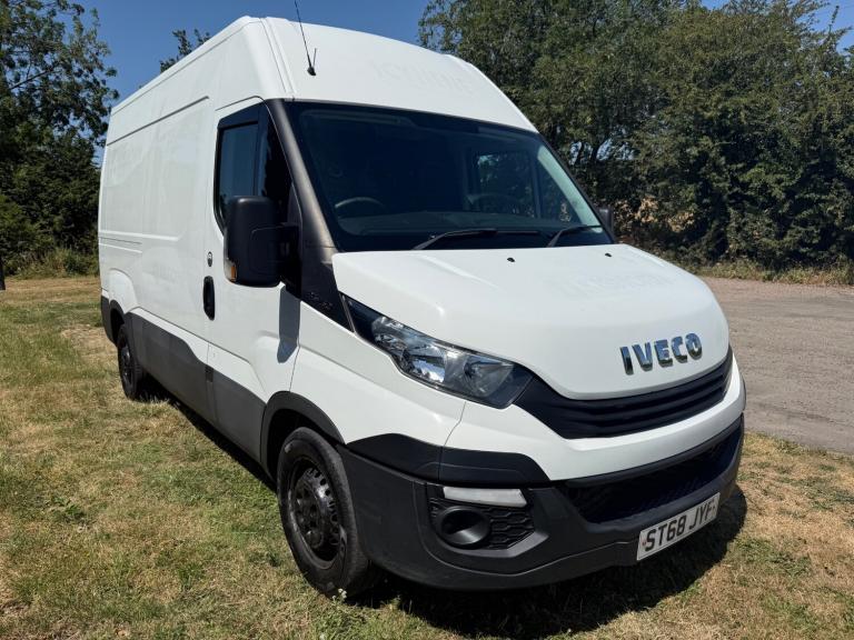 2018 68 IVECO DAILY 2.3 HIGH ROOF MWB TOW BAR MOT 07/27 PLYLINED LOW 89K PX SWAP