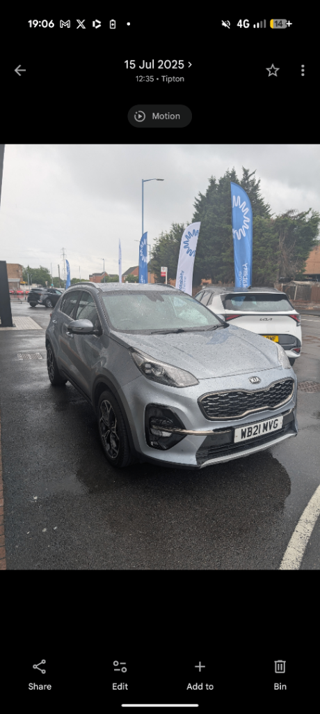 Kia, SPORTAGE, Estate, 2021, Manual, 1598 (cc), 5 doors