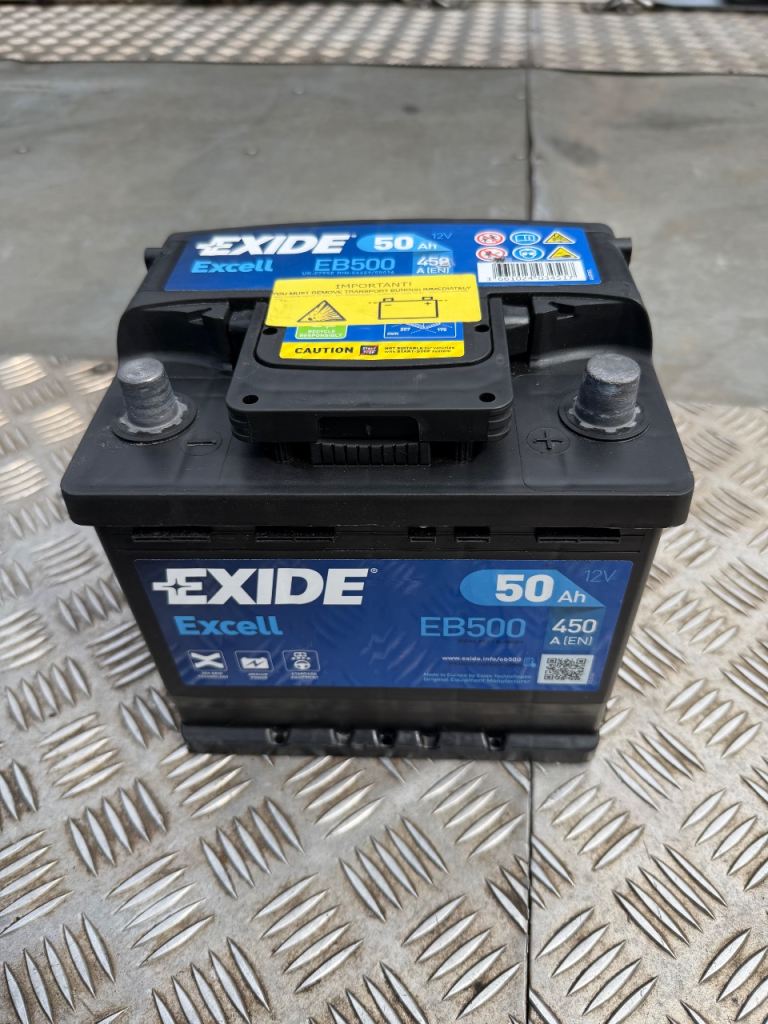 EXCITE EXCELL 12 VOLT 50 AH BATTERY USED CONDITION 