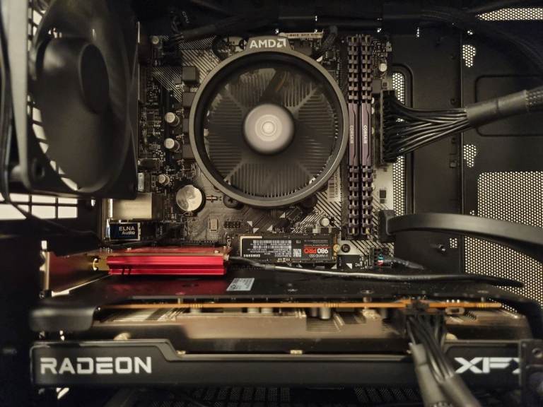 BARGAIN 2K VR GAMING PC RYZEN 7 RX 7600 RAM 16GB SSD 1TB COMPUTER AI WORKSTATION DESKTOP WIN11