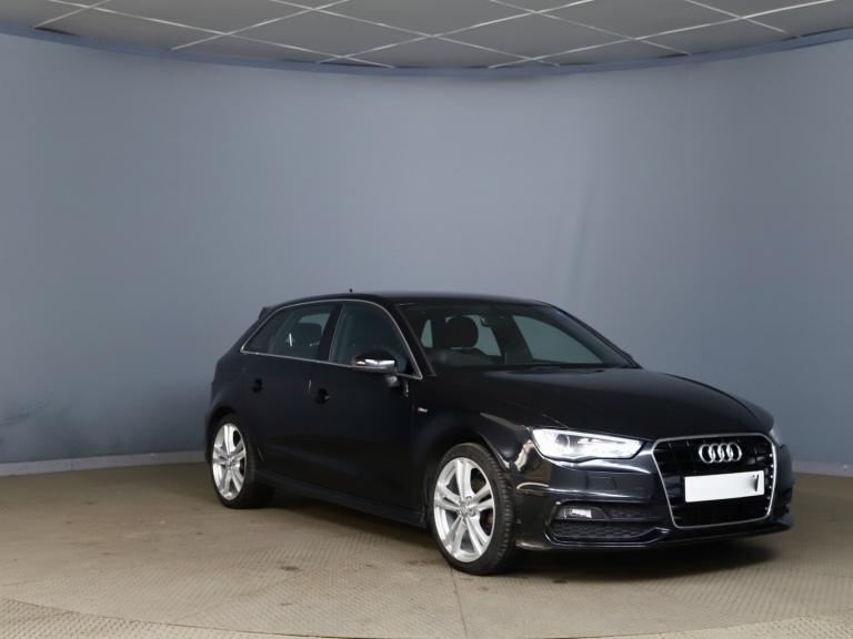AUDI A3 1.4 TFSI S line Black Manual Petrol 2015