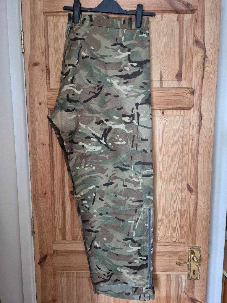 British Army Waterproof Over Trousers MVP MTP Goretex