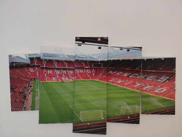 Manchester united stadium canvas 