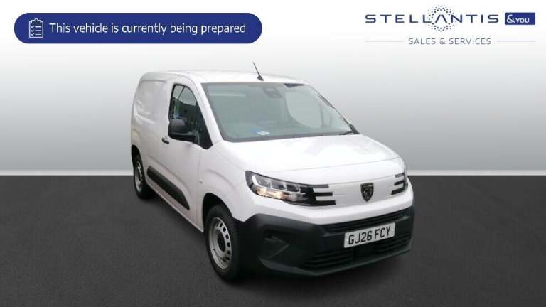 2026 Peugeot Partner 1.5 BlueHDi 1000 Professional-Plus Standard Panel Van 5dr Diesel Manual SWB ...