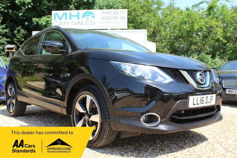 2016 Nissan Qashqai 1.2 DIG-T n-tec+ 2WD Euro 6 (s/s) 5dr HATCHBACK Petrol Manual