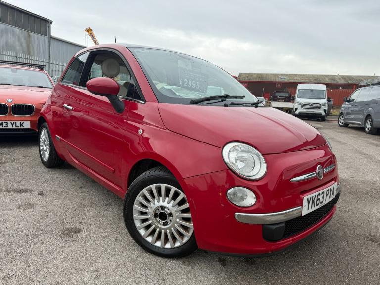 2013 Fiat 500 1.2 Lounge 3dr [Start Stop] HATCHBACK Petrol Manual