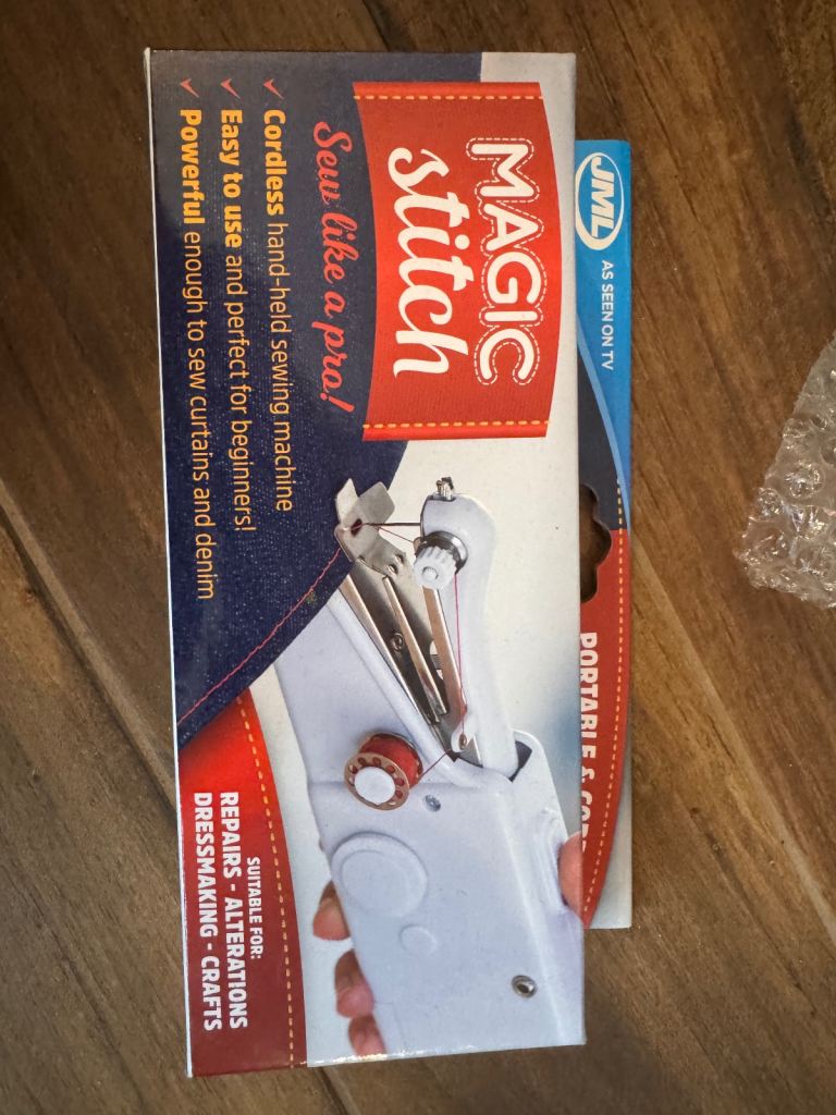 NEW! Magic stitch - mini portable sewing machine