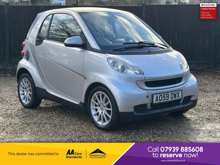 2009 smart fortwo Passion mhd 2dr Auto COUPE PETROL Automatic