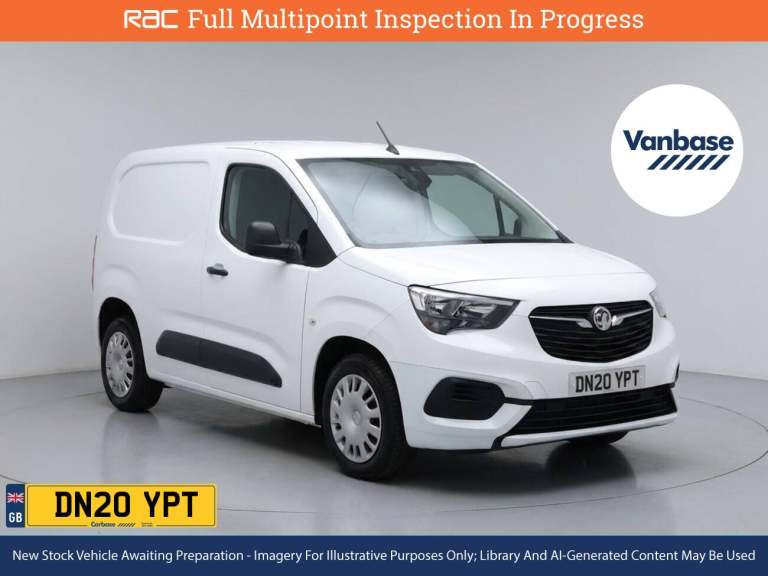 2020 Vauxhall Combo 1.6 Turbo D 2300 Sportive Panel Van 4dr Diesel Manual L1 H1 Euro 6 (s/s) (1 P...