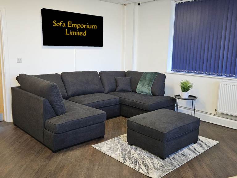 Brand New Carnaby Cinema U Shape Corner Sofa Bed | Free Delivery