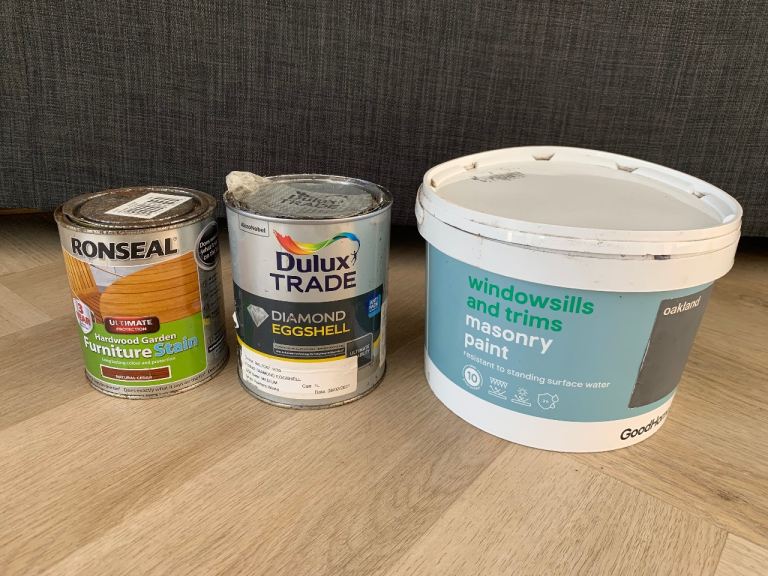 PAINTS INC FURNITURE STAIN, MASONRY PAINT & EMULSION