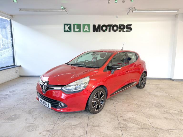 RENAULT CLIO 0.9 TCe Dynamique MediaNav Red Manual Petrol 2013