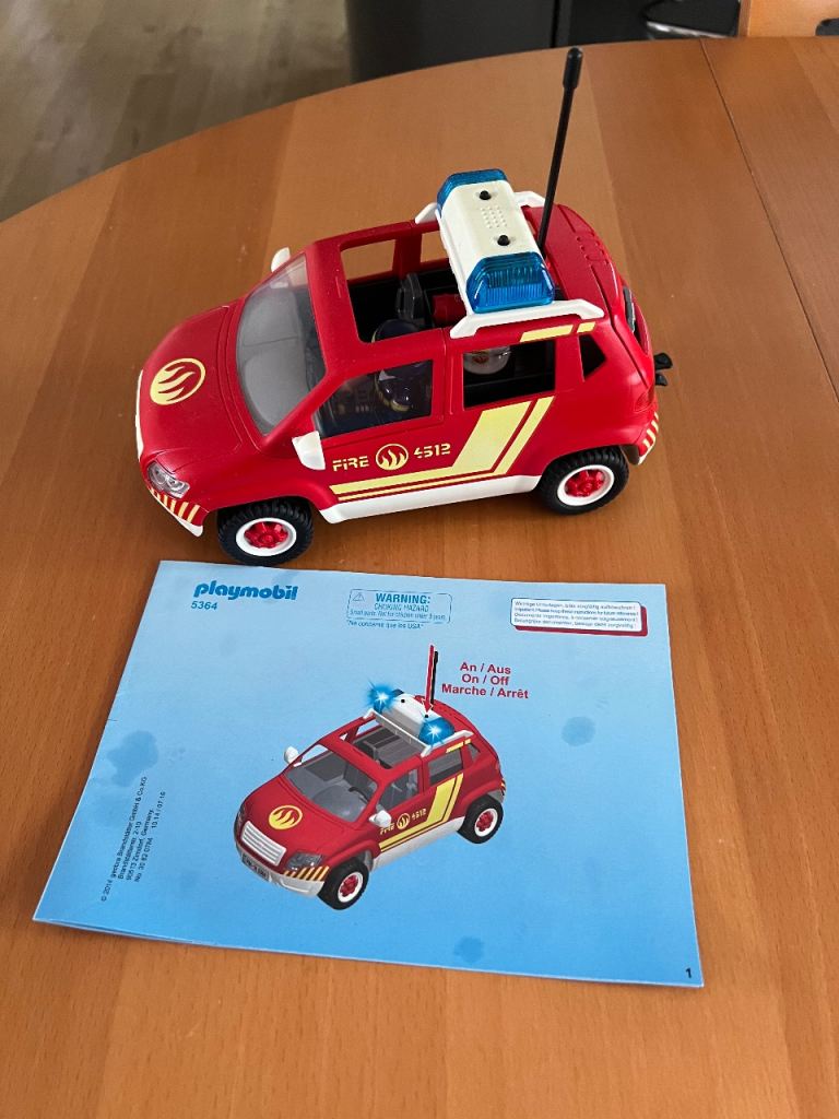 Playmobil Fire Car
