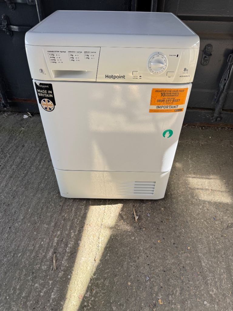 Hotpoint Tumble Dryer - White, Good Condition