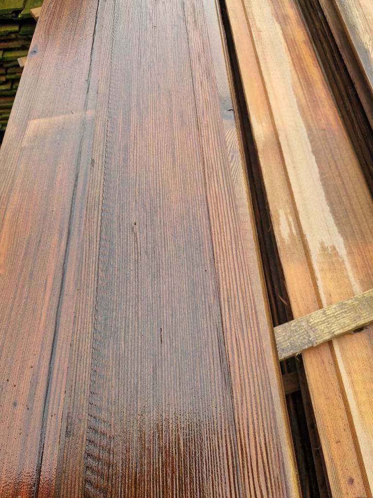 canadian wester red cedar  128mm cover 20mm thick  square open joint  