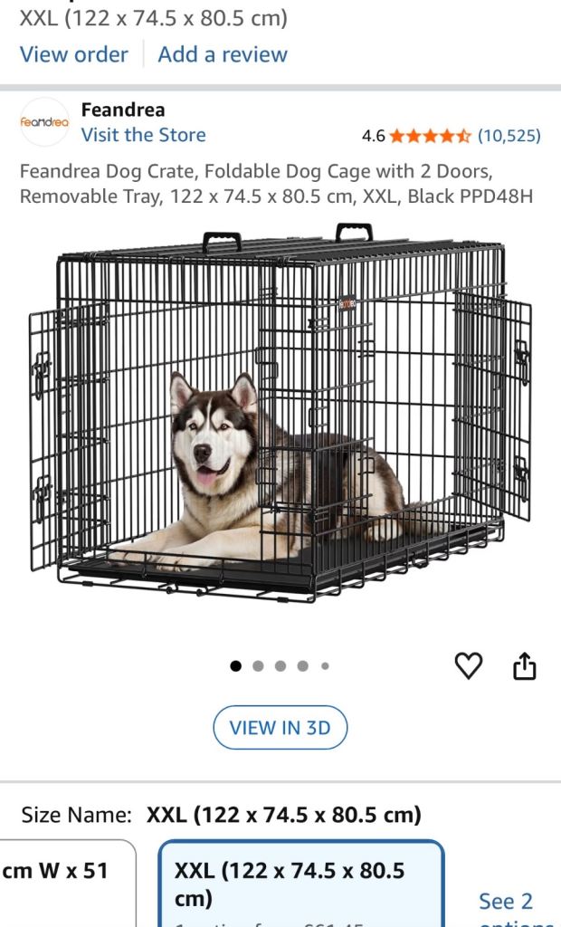 XXL DOG CRATE