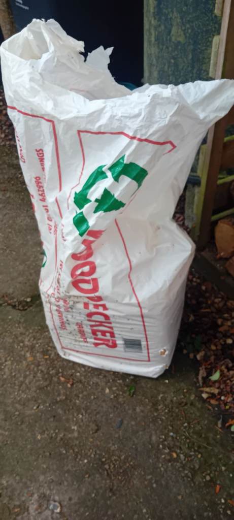 Wood Shavings Pet Bedding - Approximately 1/3 Sack Remaining