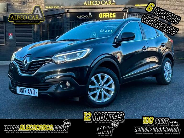 RENAULT KADJAR 1.5 Dynamique Nav dCi 110 Black Manual Diesel 2017