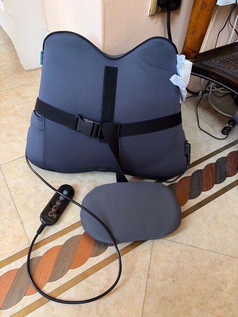 Snailax shiatsu back support massage cushion 
