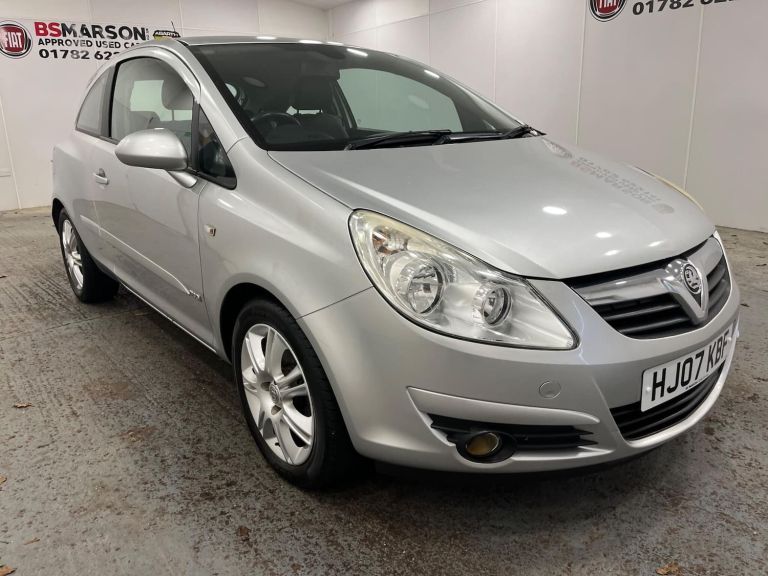 2007 Vauxhall Corsa 1.4i 16V Design 3dr Auto HATCHBACK PETROL Automatic