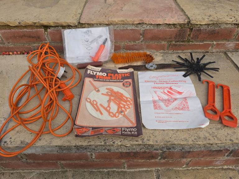 Flymo Hover Mower bundle