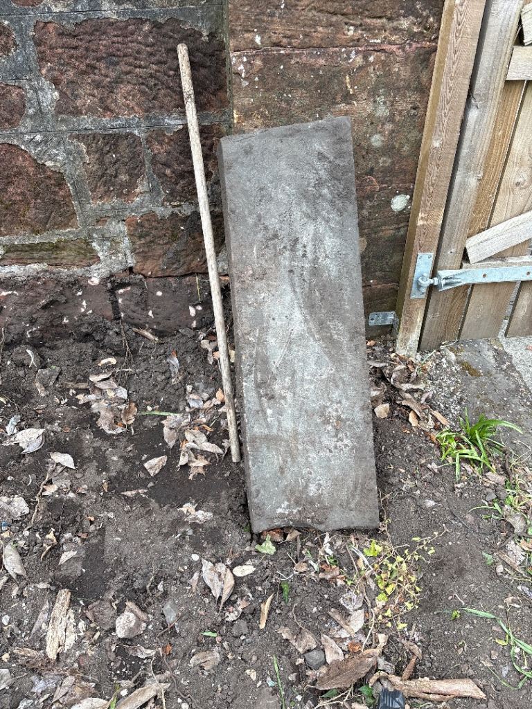 Solid stone for step, seat or a lintel. Reduced price