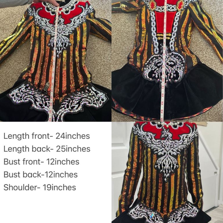 Irish dancing dress