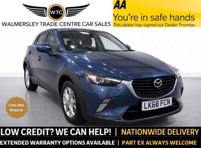 2018 Mazda CX-3 1.5 SKYACTIV-D SE Nav SUV 5dr Diesel Manual Euro 6 (s/s) (105 ps) Diesel Manual