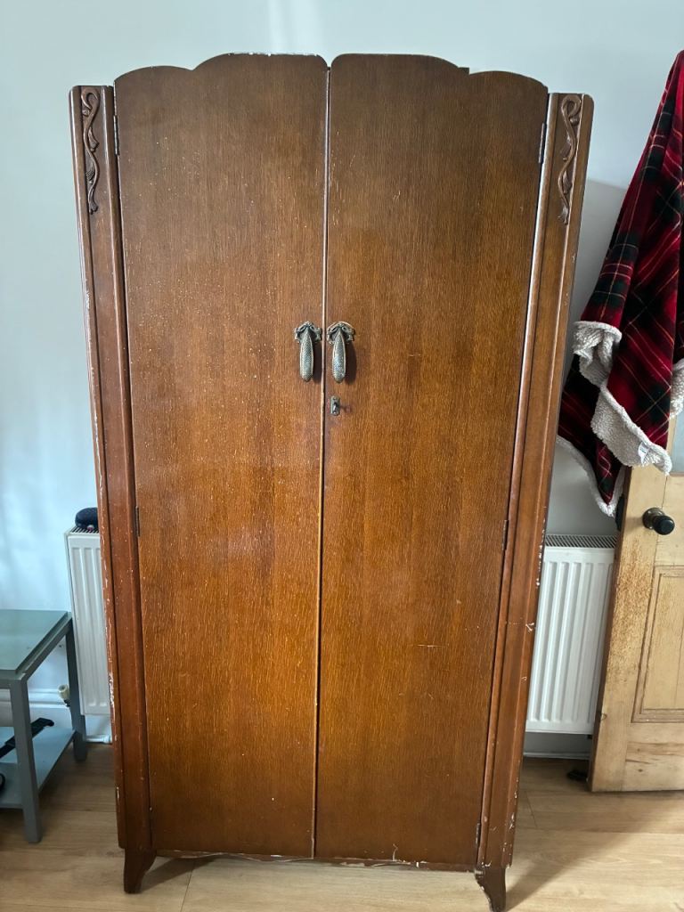 Vintage Wooden Wardrobe