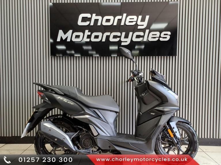 025 Sym Jet 14 Evo 125cc scooter, Ac in Black with only 1808 miles,