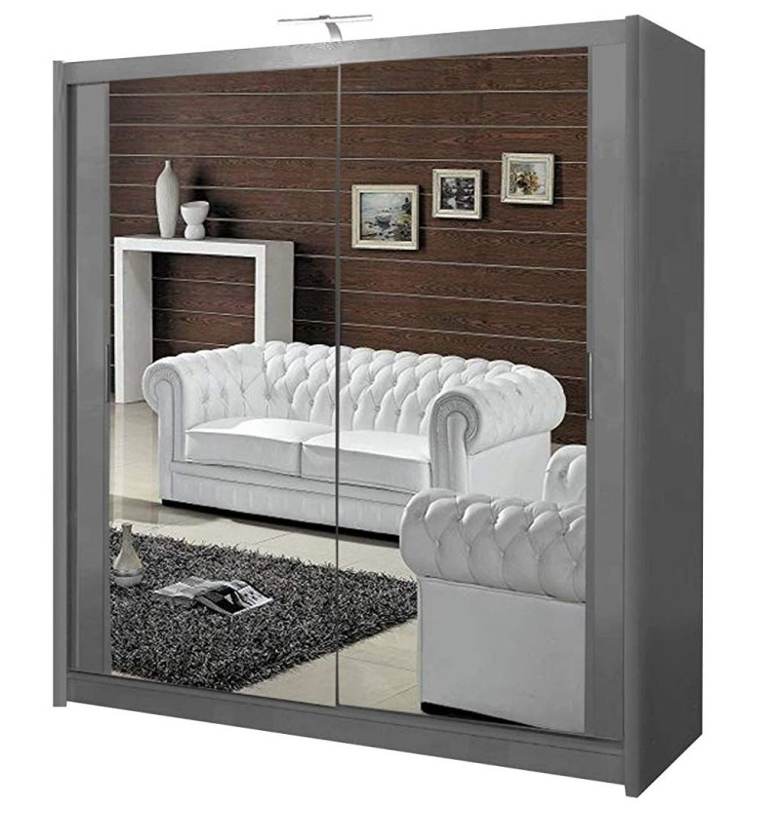 Modern Design Sliding Mirror Door Wardrobes Available Suitable for Small and large spaces