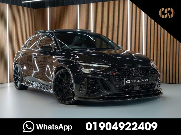 2023 Audi RS3 2.5 TFSI Vorsprung Sportback 5dr Petrol S Tronic quattro Euro 6 (s/s) (400  Hatchba...