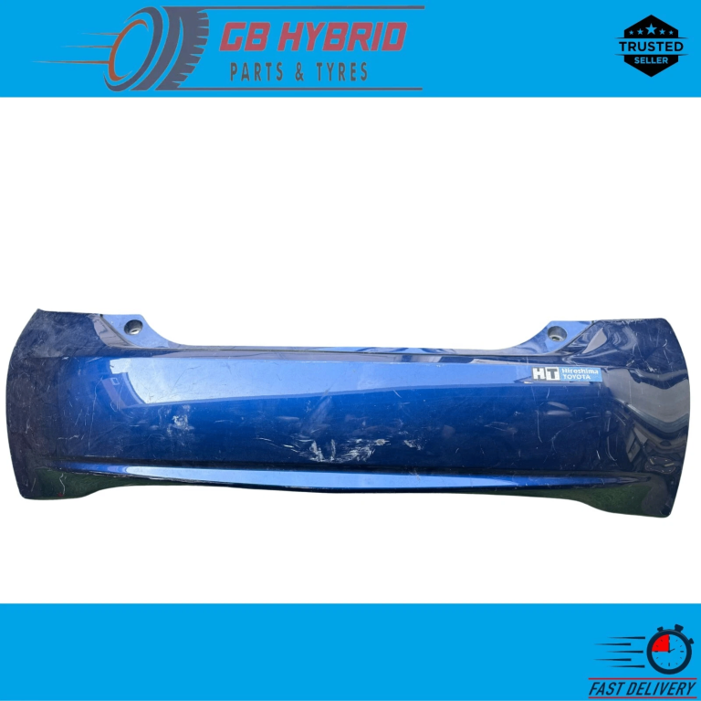 Toyota Prius 2009-2015 Rear Bumper Blue (Paint 8S6)