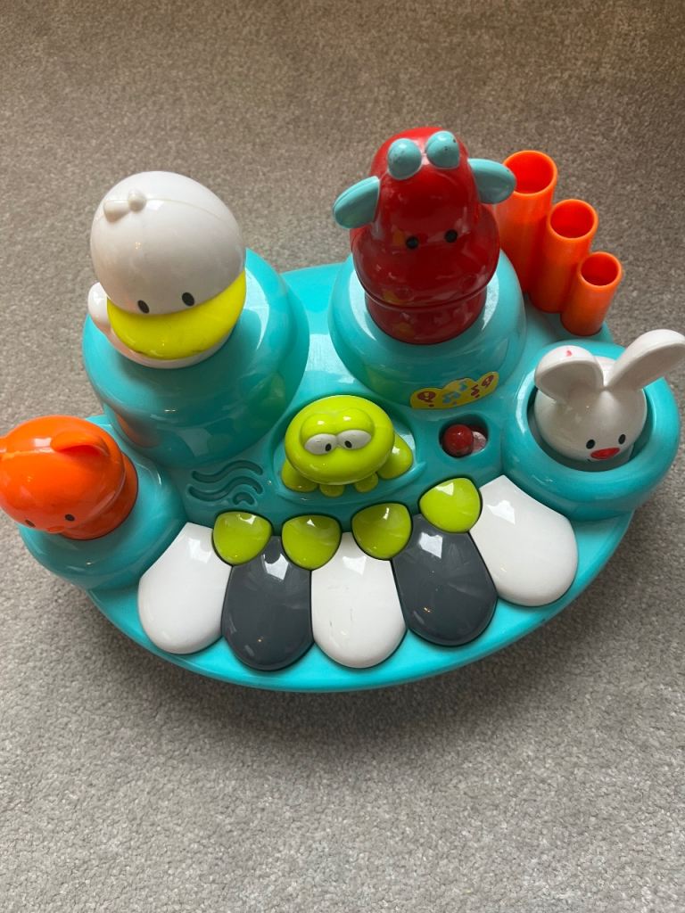 Baby Pop Up Animal Piano Toy