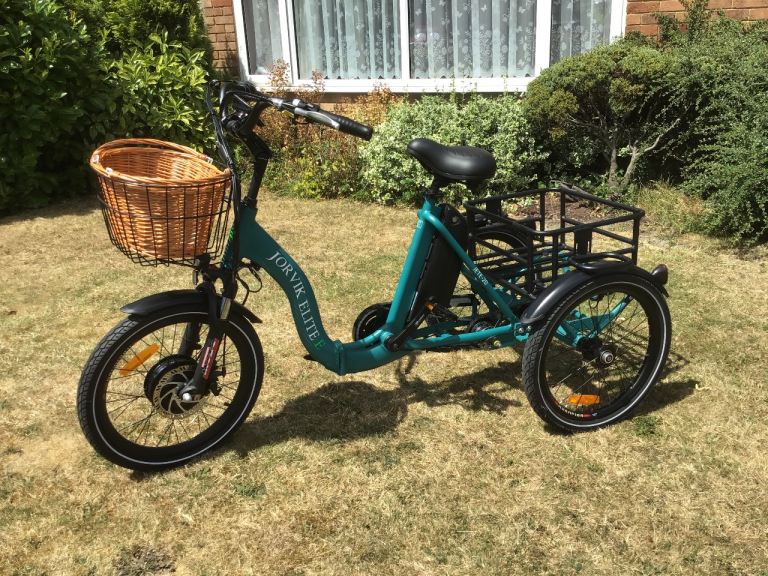 Jorvik JET-E Elite Electric Folding Tricycle 20”