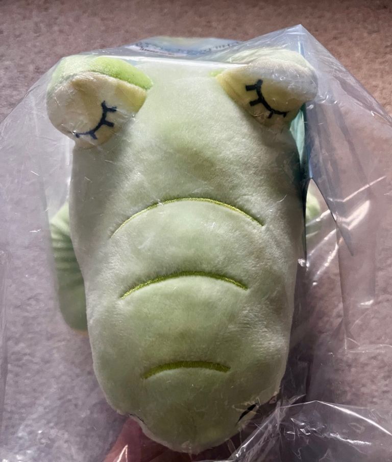 Crocodile Dreamie Hottie (microwaveable soft toy)