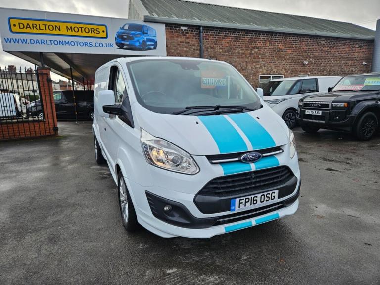 2016 Ford Transit Custom Sport Van (.75000 miles) NO VAT Panel Van Diesel Manual