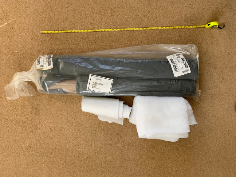 Car headlining upholstery sound treatment materials - free