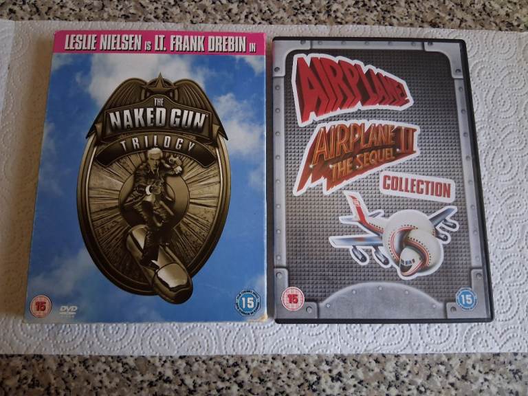 THE NAKED GUN TRILOGY + AIRPLANE & AIRPLANE 2