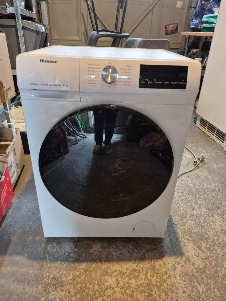Hisense washing machine - working but showing fault code at end of cycle 