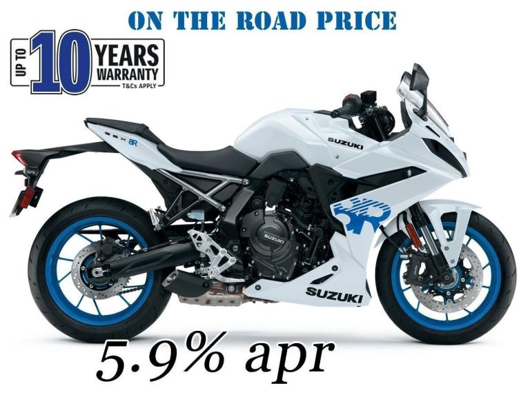 2026 Suzuki GSX-8R brand new sports twin GSX8R & 5.9% APR finance save 504