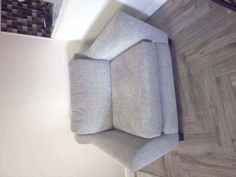 Grey Large Armchair 