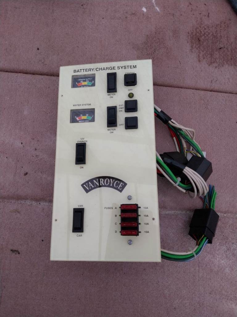 Vanroyce caravan switch Panel 