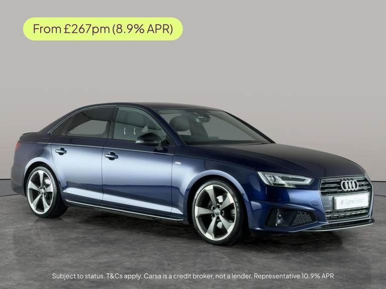 2019 Audi A4 35 TFSI Black Edition 4dr S Tronic SALOON PETROL Automatic
