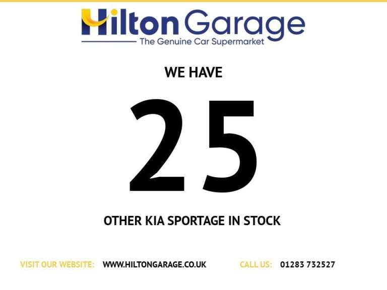 2021 Kia Sportage 1.6 GDi 2 GPF SUV 5dr Petrol Manual Euro 6 (s/s) (130 bhp) - PRIVACY, BLUET EST...