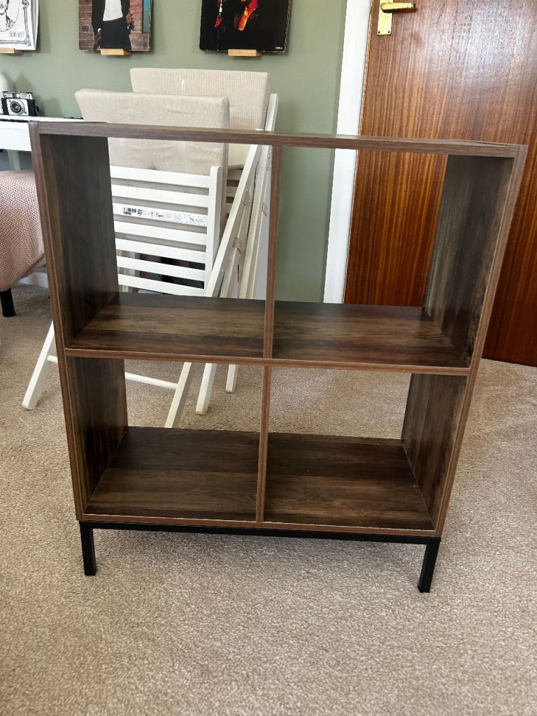 4 Cubed Shelving Unit
