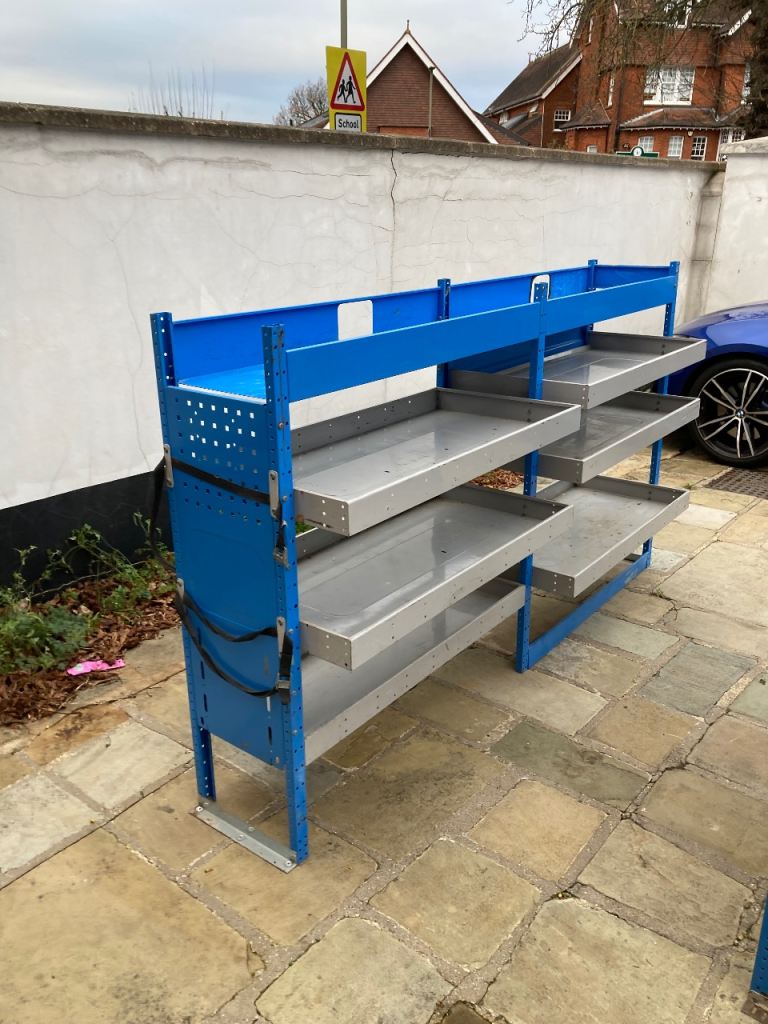 Van Metal Racking Shelves