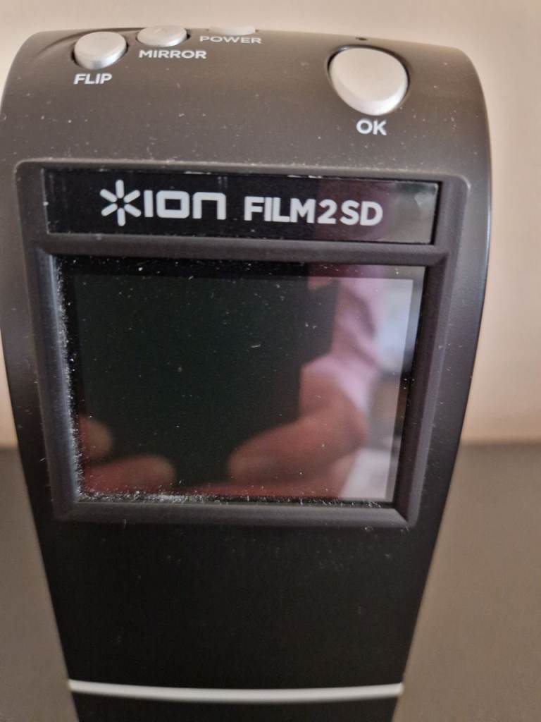 ION FILM2SD Film Scanner - Convert Negatives to Digital