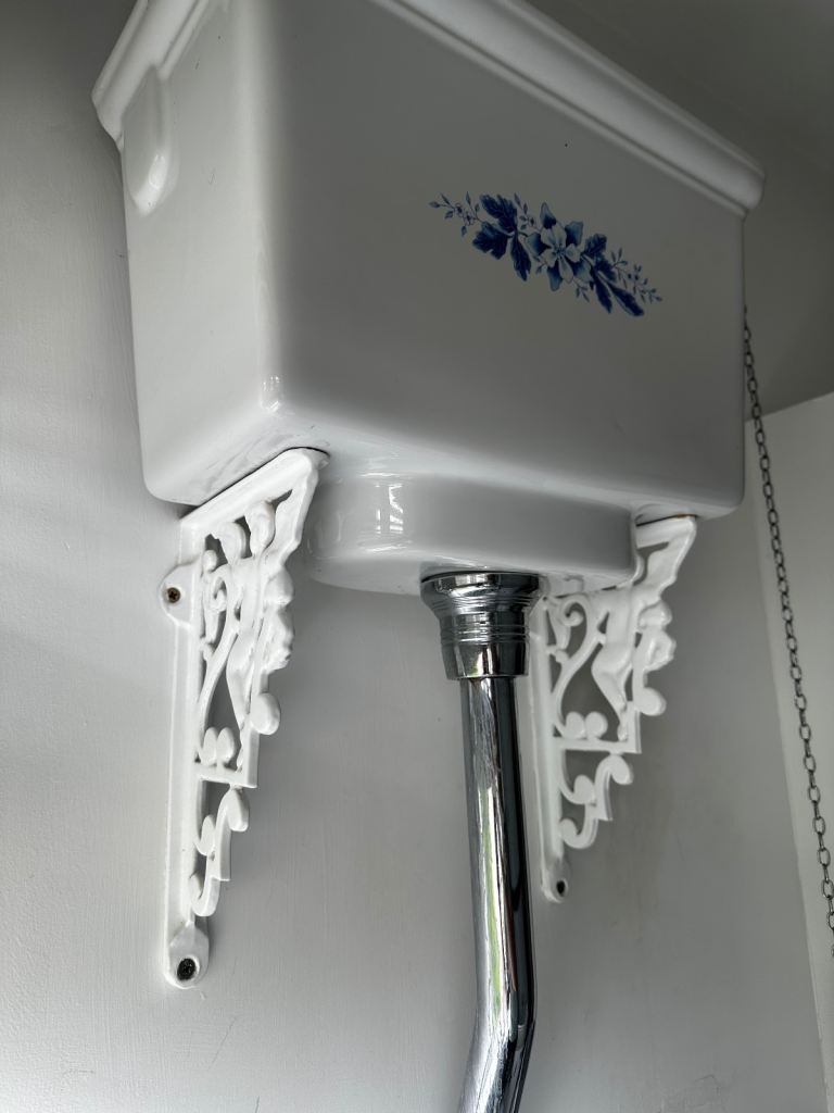 Charlotte Staffordshire Bathroom Suite - Toilet, Cistern, Basin & Pedestal