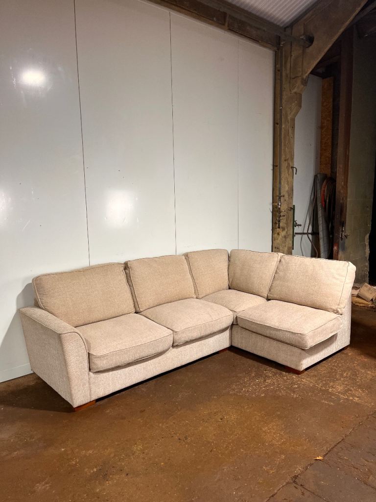 image for Cream Corner Sofa | Delivery Available